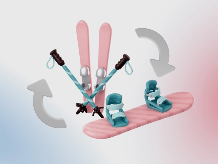 Лыжи или сноуборд: что выбрать новичку для дебюта на склоне